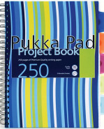 Blok A4 Project Book s indexom 250 listový
