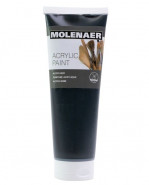 Farba akrylová CREAL Molenaer 250ml čierna