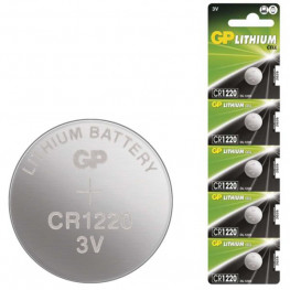 Batéria GP CR1220 lithiová, plochá