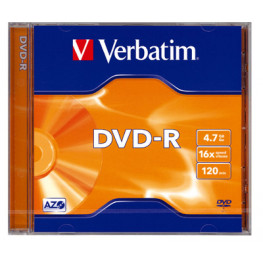 DVD -R Verbatim jwl