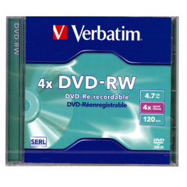 DVD -RW Verbatim
