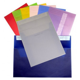 Obálky Cromatico 16x16 transparentné farebné 