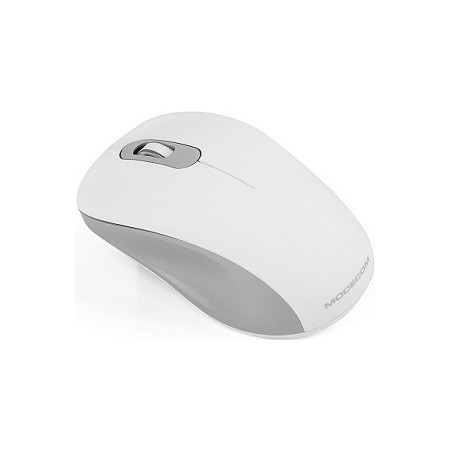 Myš Modecom WM10S biela optická bezdrôtová